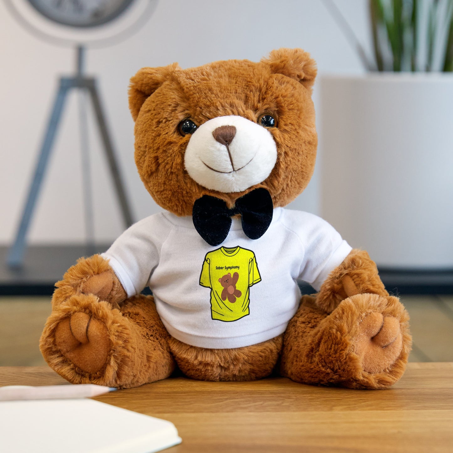 Sober Symphony Teddy Bear with T-Shirt