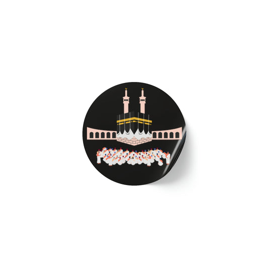 Kaaba - Round Sticker Label Rolls