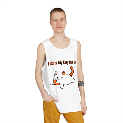 Exiting My Lazy Cat Era - Sober Symphony Men's Tank