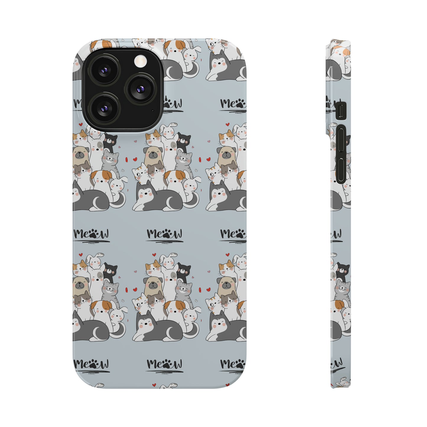 Sober Symphony - MEOW - Slim Phone Cases