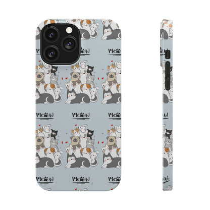 Sober Symphony - MEOW - Slim Phone Cases
