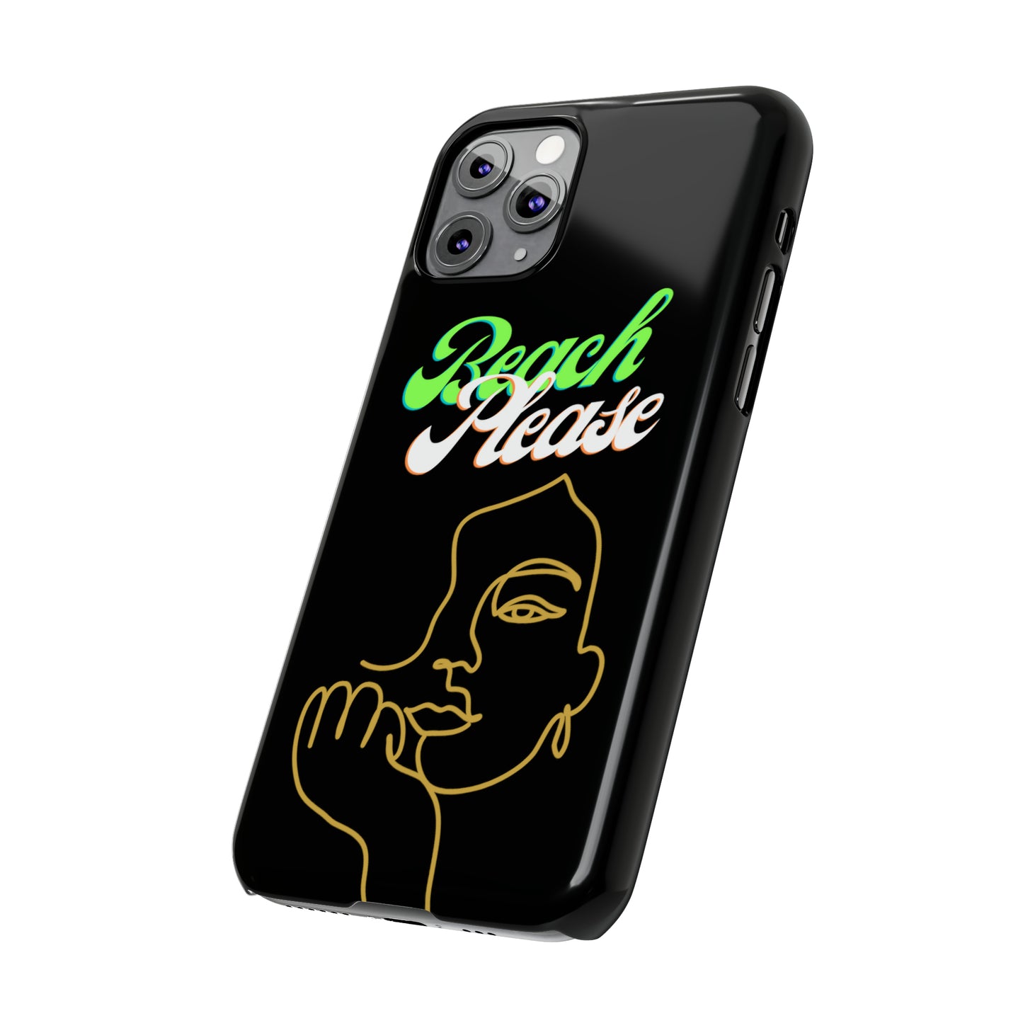 Beach Please - Slim Phone Cases