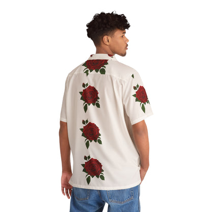 Sober Symphony - Rose Button Down Men's Shirt