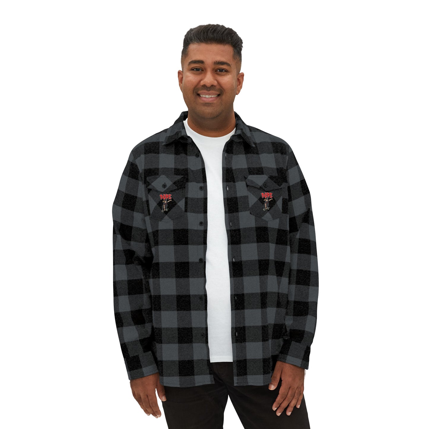 Sober Symphony - Men's "DOPE"  Flannel Shirt