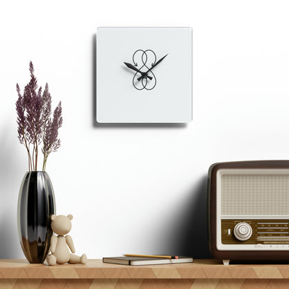 Sober Symphony - Acrylic Wall Clock