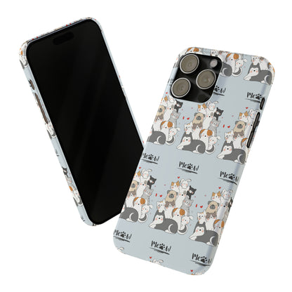 Sober Symphony - MEOW - Slim Phone Cases
