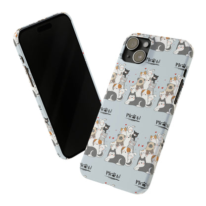 Sober Symphony - MEOW - Slim Phone Cases