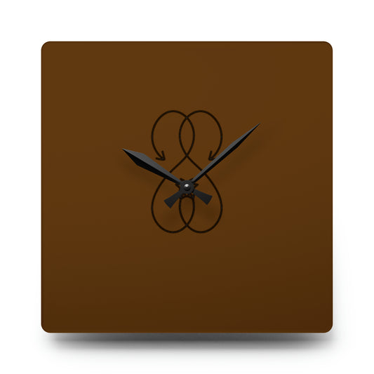 Sober Symphony - Acrylic Wall Clock