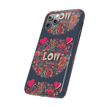 Love - Slim Phone Cases