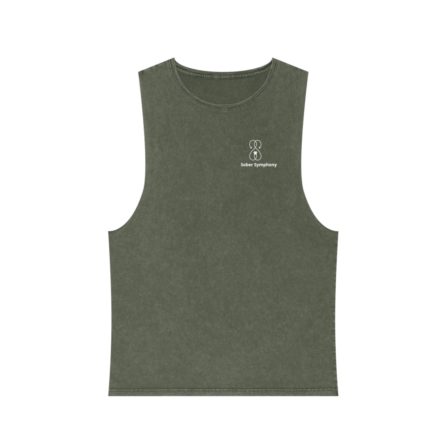 Sober Symphony - Men's Stonewash Tank Top
