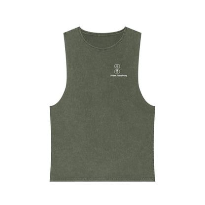 Sober Symphony - Men's Stonewash Tank Top