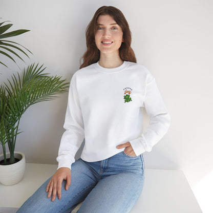 CHOOSE JOY Embroidered - Sober Symphony® - Women Heavy Blend™ Crewneck Sweatshirt