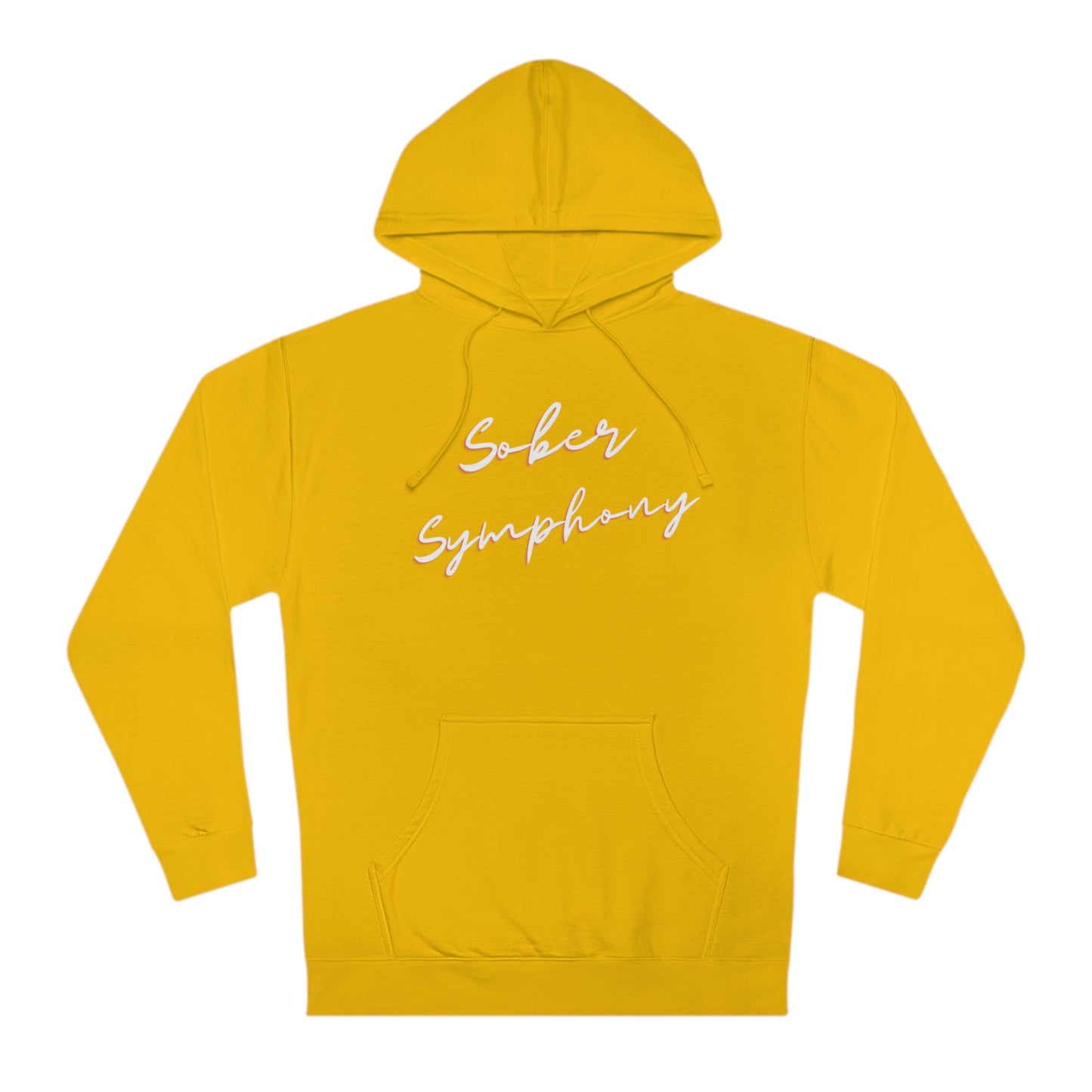 Sober Symphony Men's Hooded Sweatshirt