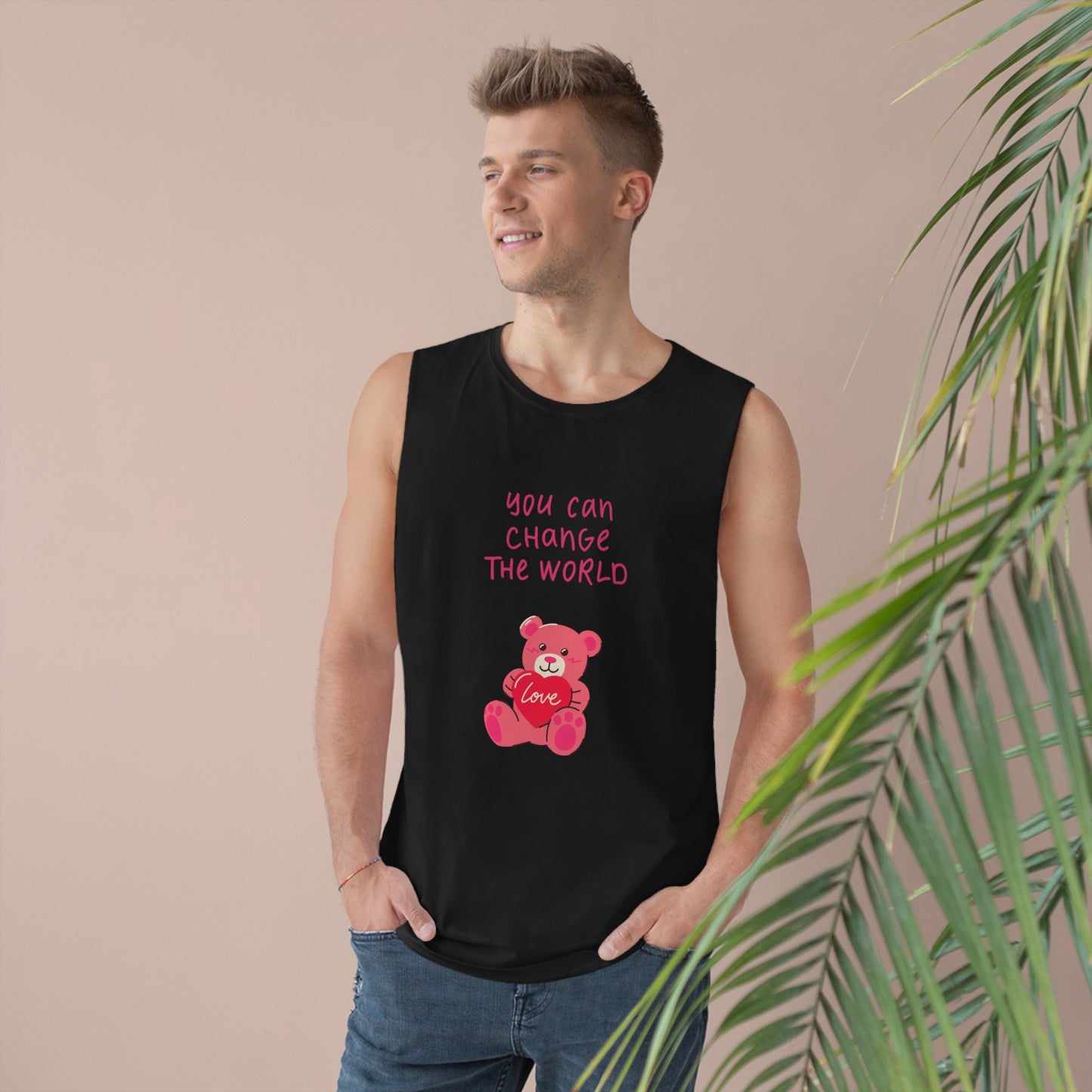 You Can Change The World - Men's Barnard Tank