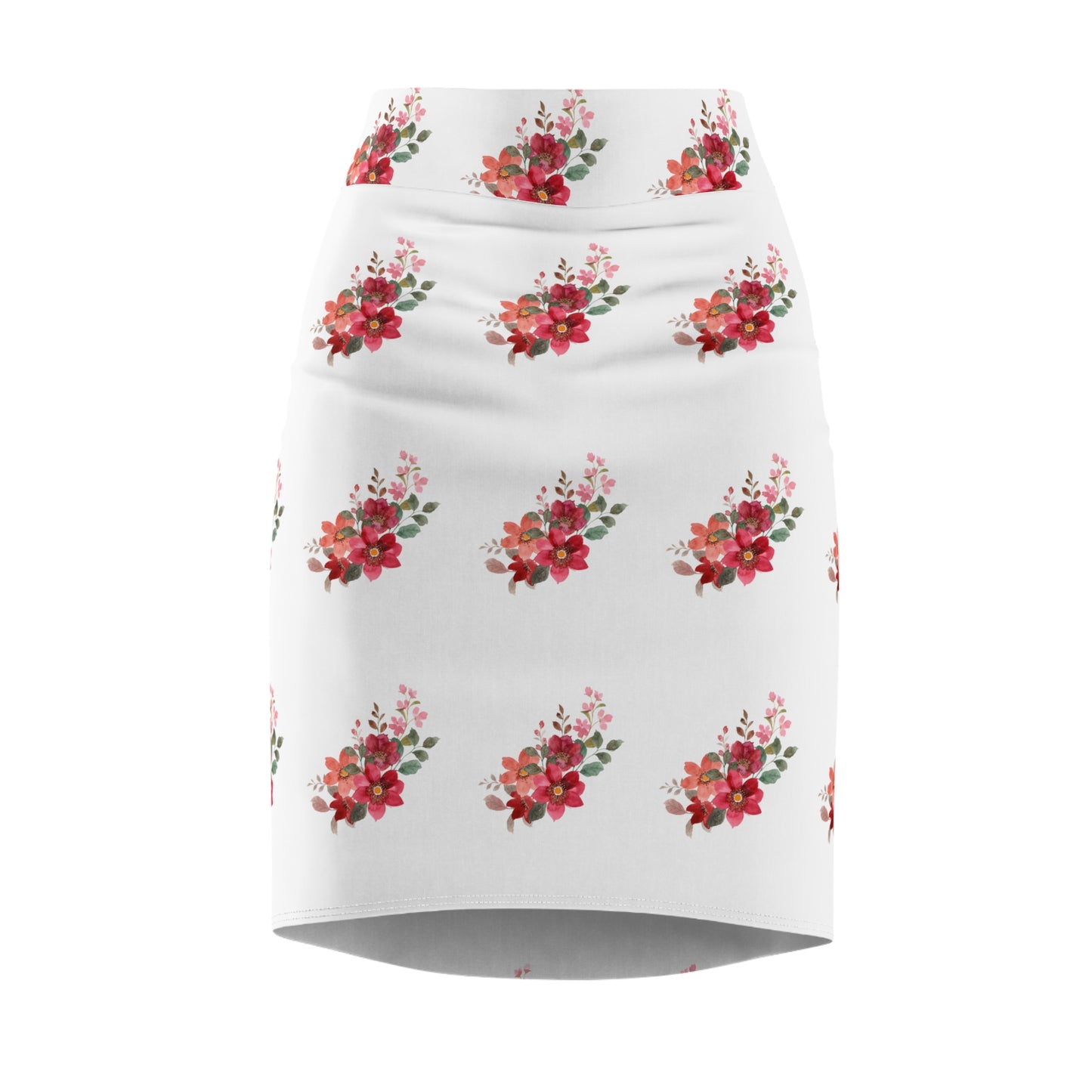 Sober Symphony Floral Women's Pencil Skirt