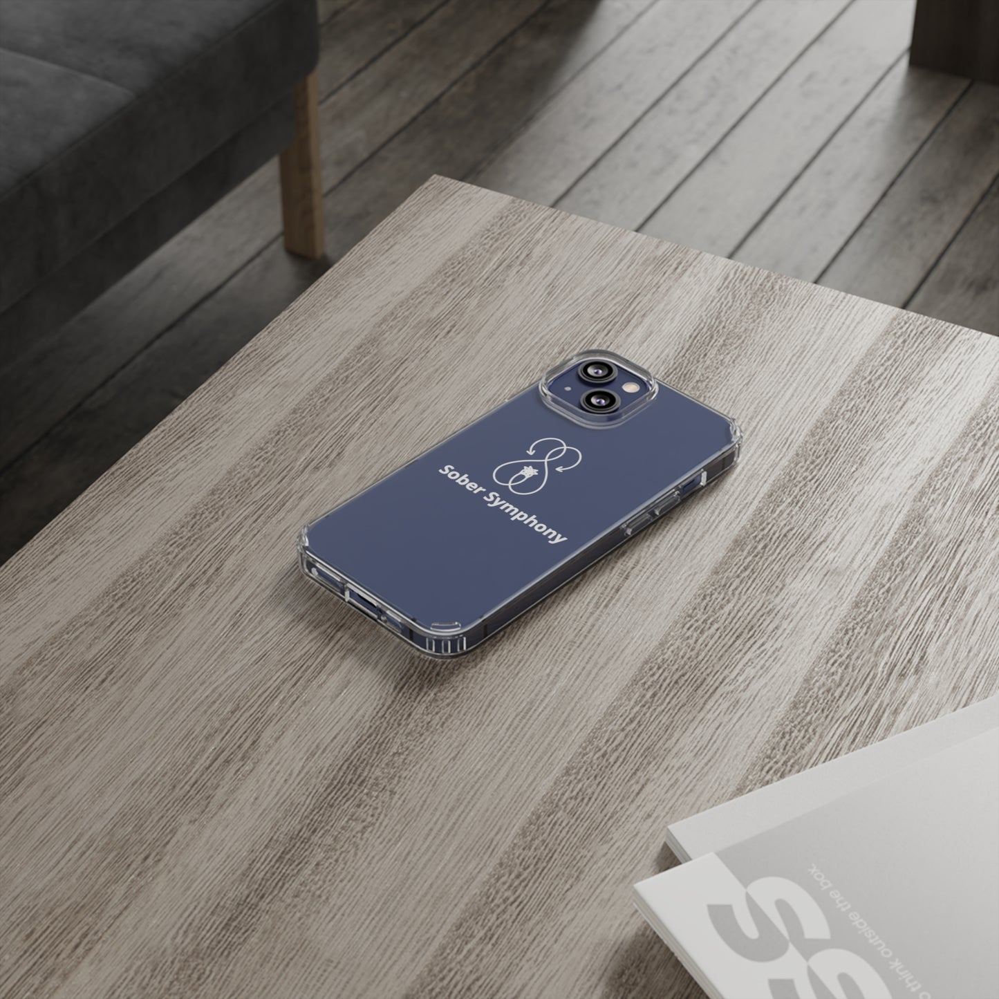 Sober Symphony Logo Clear Cases