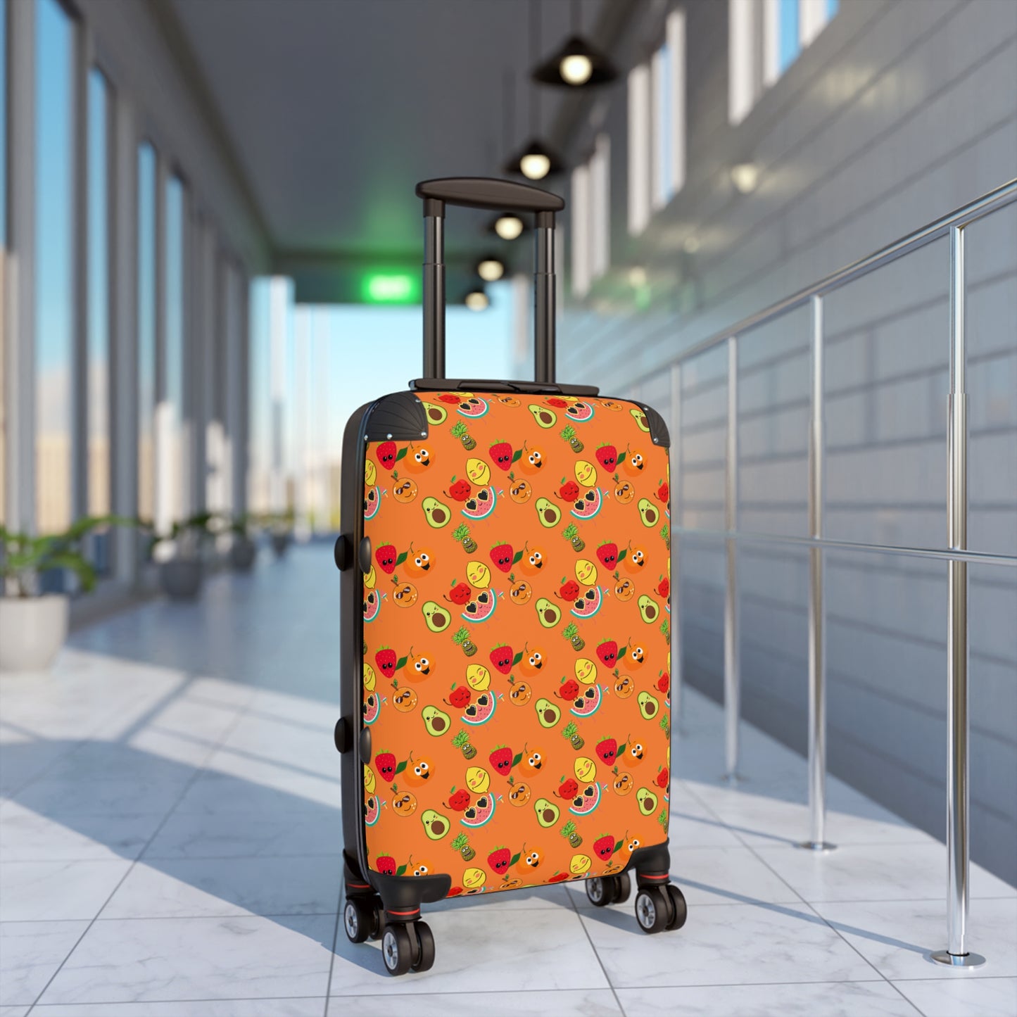 Sober Symphony - Fruit Print - Suitcase