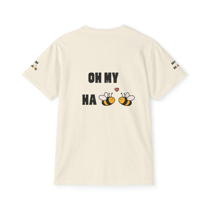 Oh My Ha - Garment-Dyed Pocket T-Shirt - Sober Symphony®
