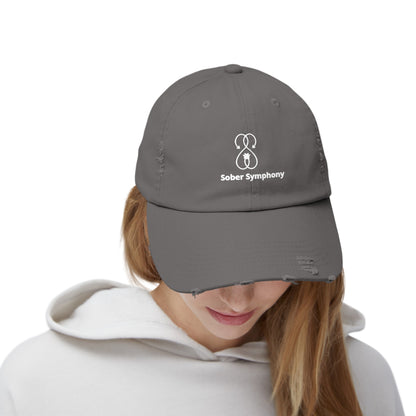 Sober Symphony - Unisex Distressed Cap