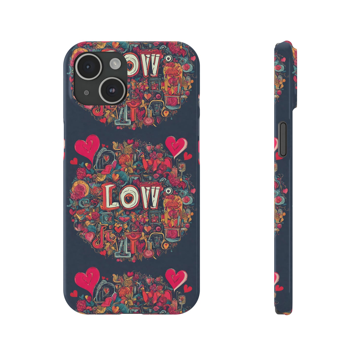 Love - Slim Phone Cases