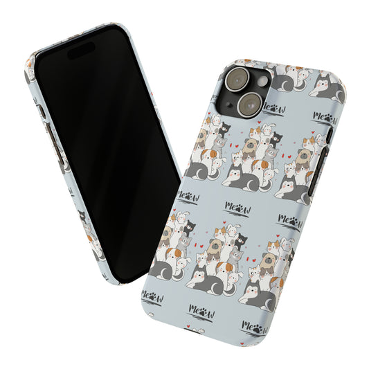 Sober Symphony - MEOW - Slim Phone Cases
