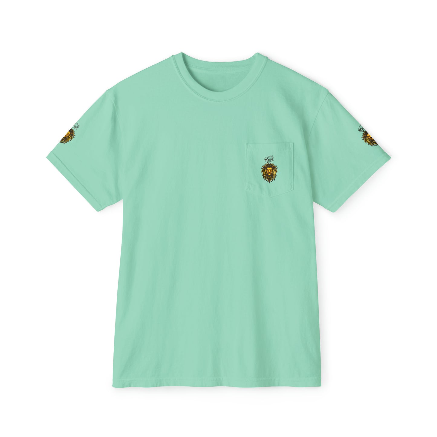 Royal Lion - Garment-Dyed Pocket T-Shirt - Sober Symphony®