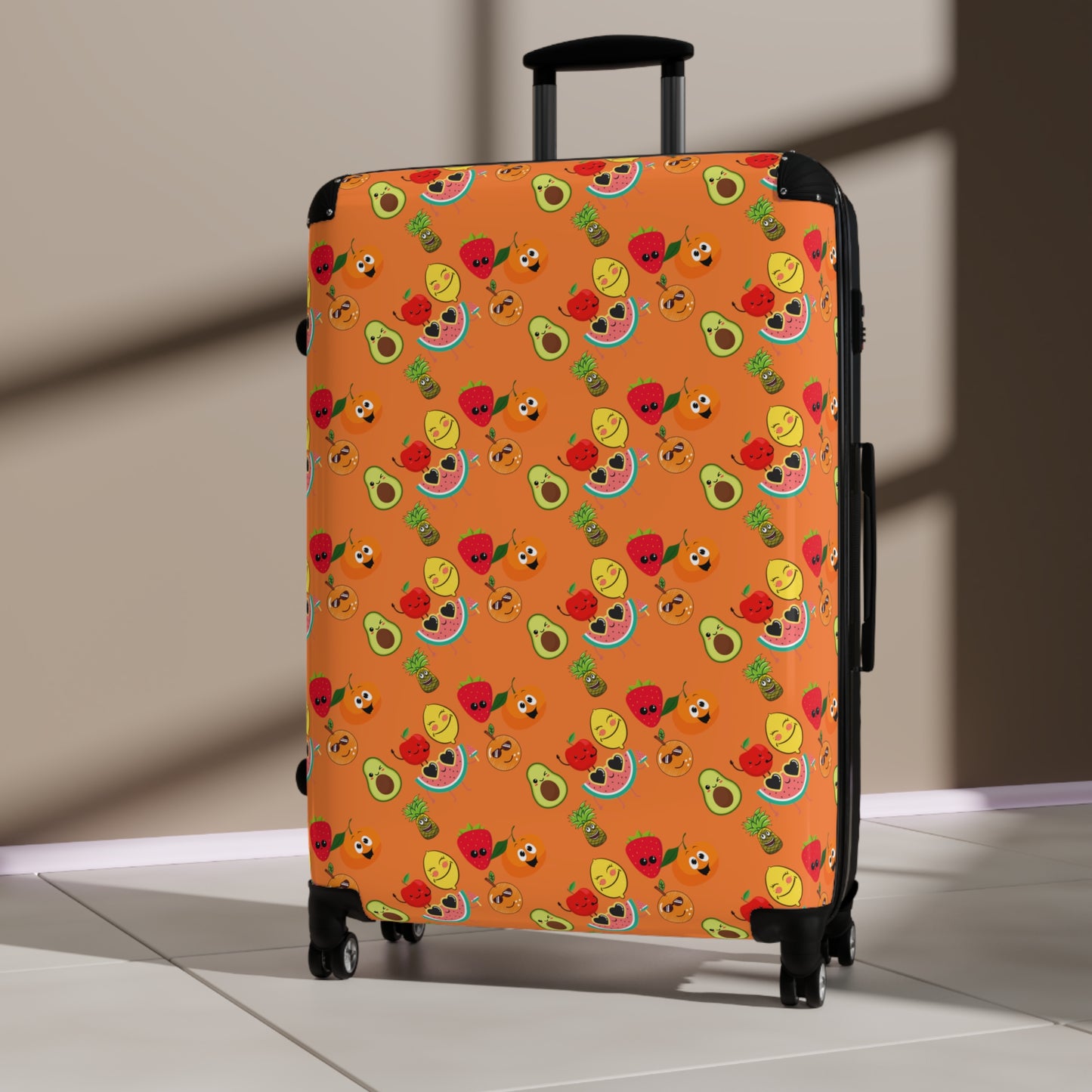 Sober Symphony - Fruit Print - Suitcase