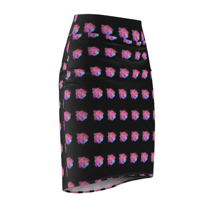 Sober Symphony - Women's Pencil Skirt