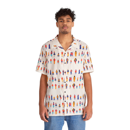 Sober Symphony - People's Person Men's Button Down Shirt