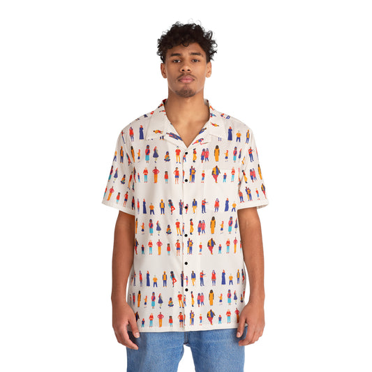 Sober Symphony - People's Person Men's Button Down Shirt