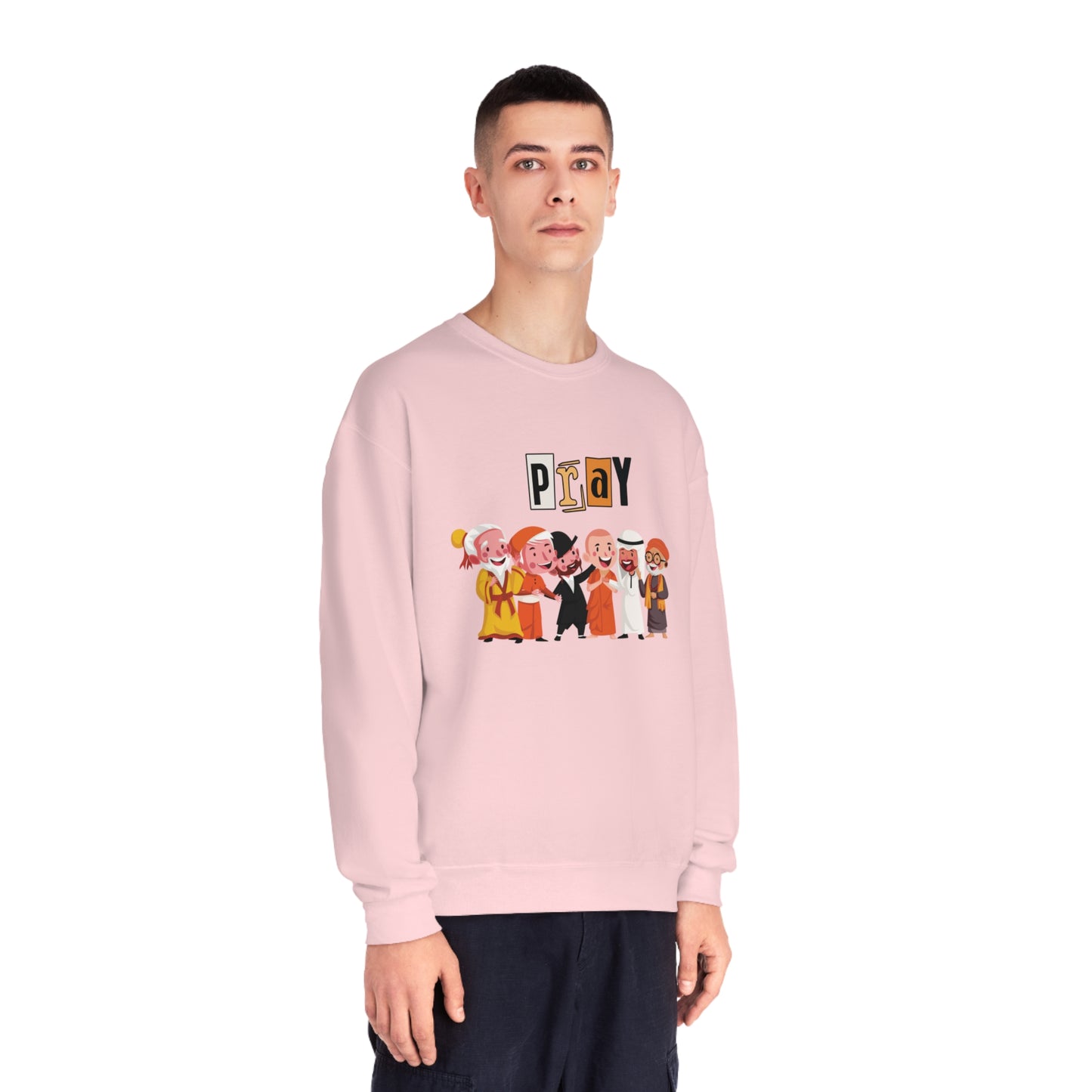 Pray Men Crewneck Sweatshirt