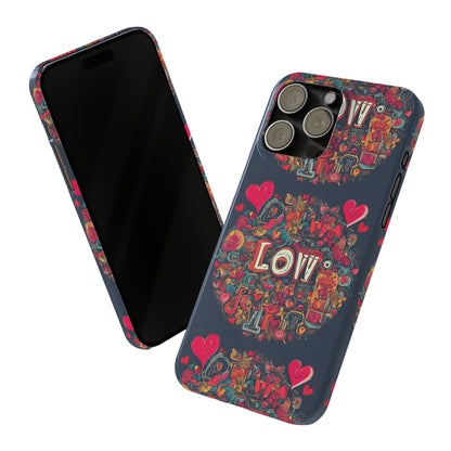 Love - Slim Phone Cases