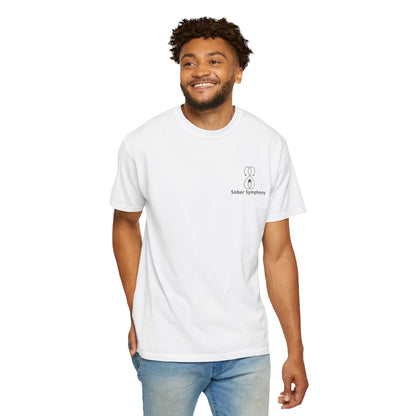 Sober Symphony - Men's Garment-Dyed T-shirt