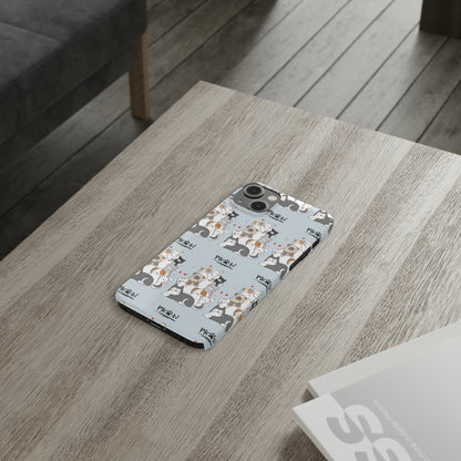 Sober Symphony - MEOW - Slim Phone Cases