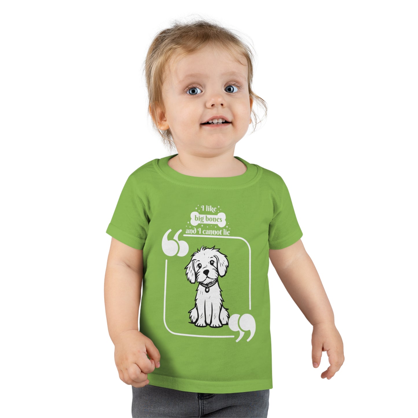 Sober Symphony Toddler T-shirt - "I like Big Bones and I cannot Lie"