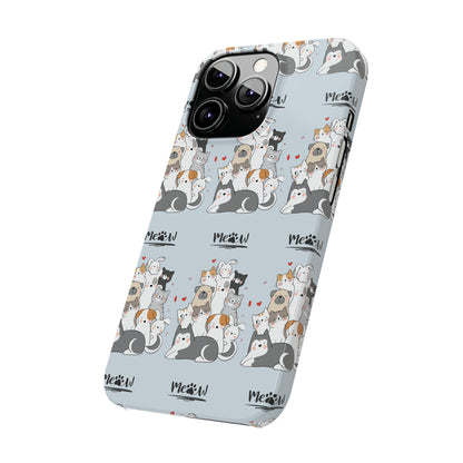Sober Symphony - MEOW - Slim Phone Cases