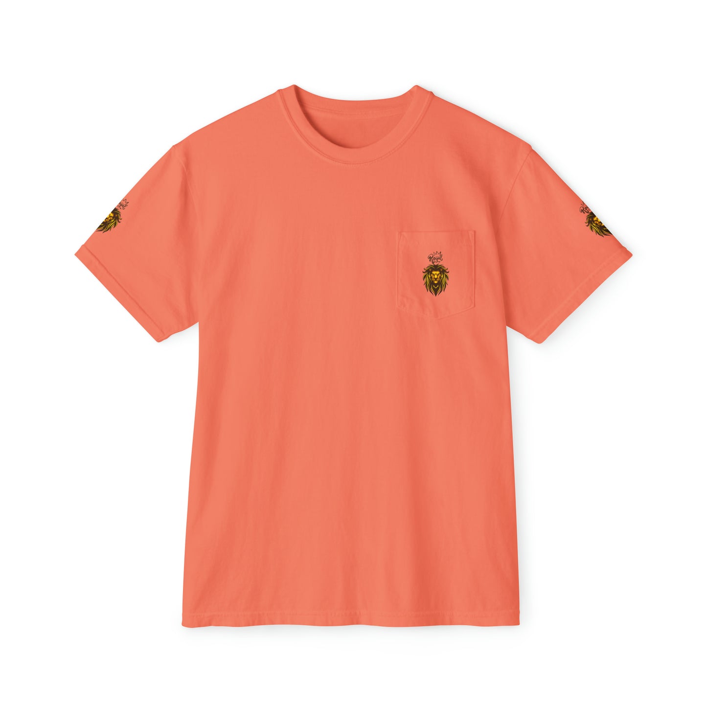 Royal Lion - Garment-Dyed Pocket T-Shirt - Sober Symphony®