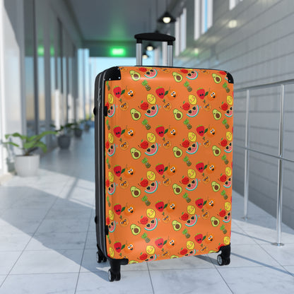 Sober Symphony - Fruit Print - Suitcase