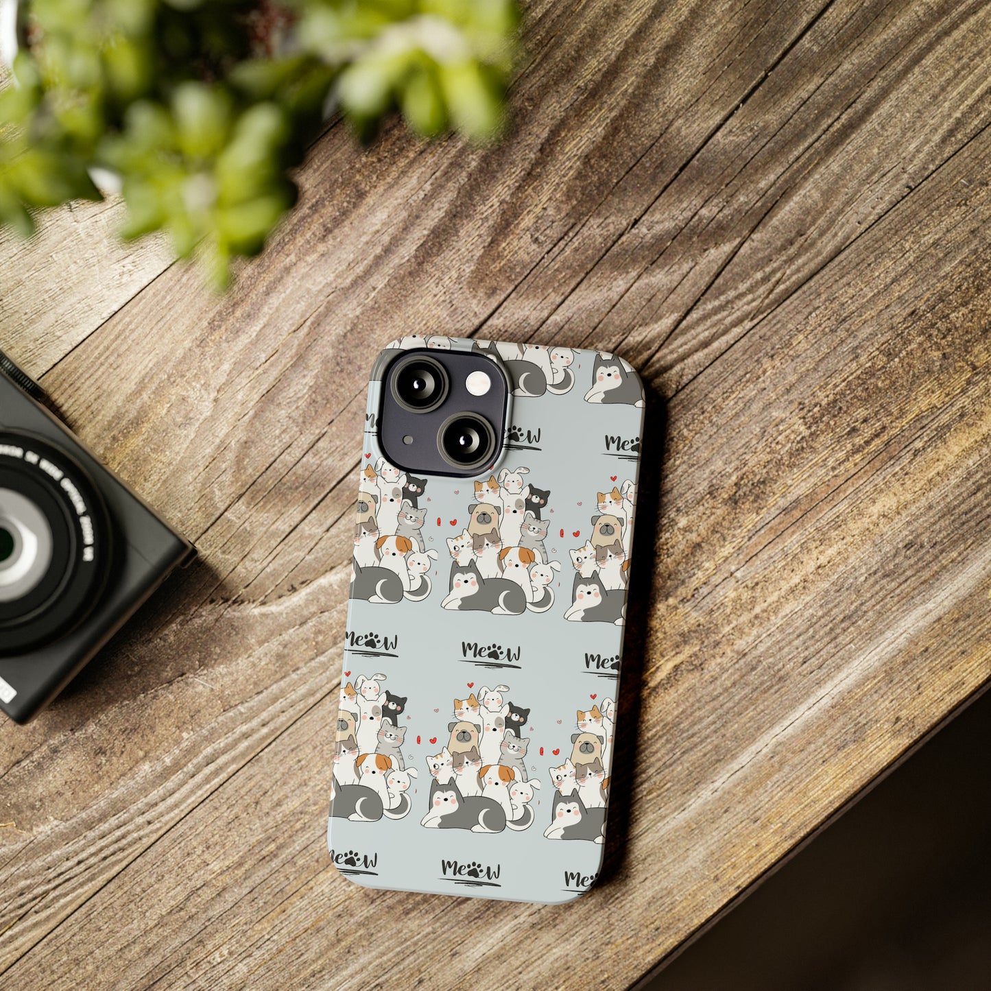 Sober Symphony - MEOW - Slim Phone Cases