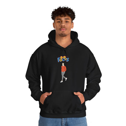 Don't Loose Focus Sober Symphony® - Men Heavy Blend™ Hooded Sweatshirt