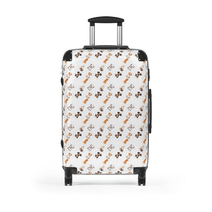 Sober Symphony - Dog Print Suitcase