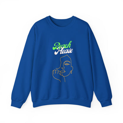 Beach Please - Women Heavy Blend™ Crewneck Sweatshirt