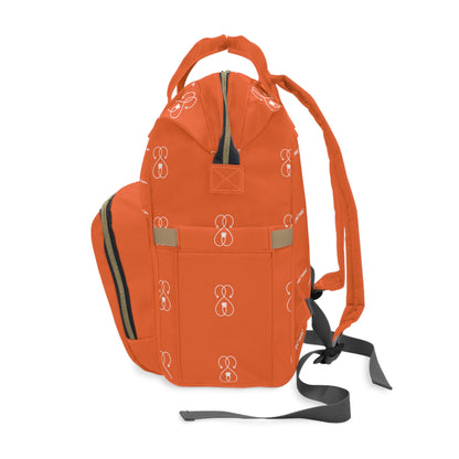 Sober Symphony Orange - Multifunctional Backpack