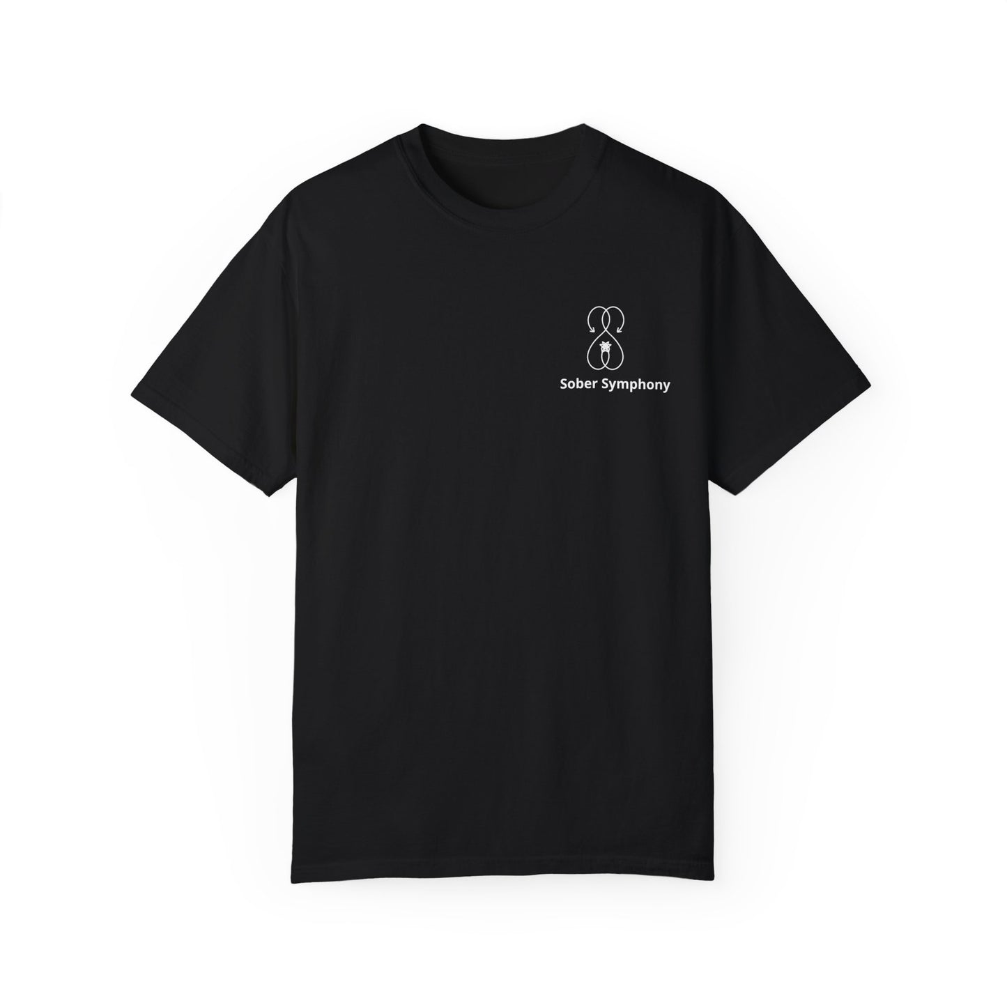 Sober Symphony - Men's Garment-Dyed T-shirt