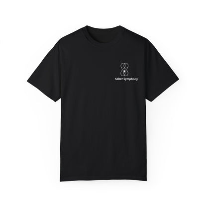 Sober Symphony - Men's Garment-Dyed T-shirt