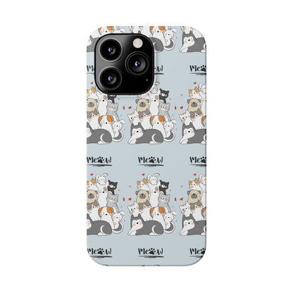 Sober Symphony - MEOW - Slim Phone Cases