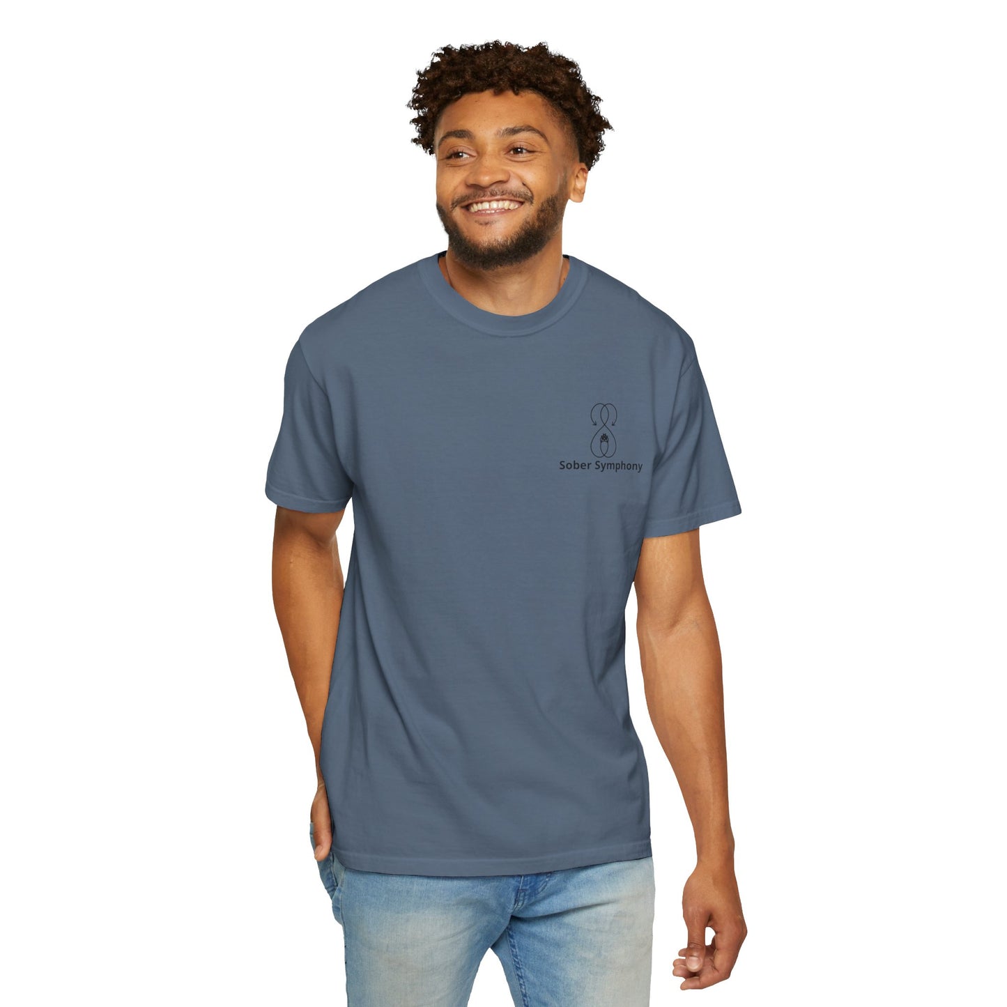 Sober Symphony - Men's Garment-Dyed T-shirt