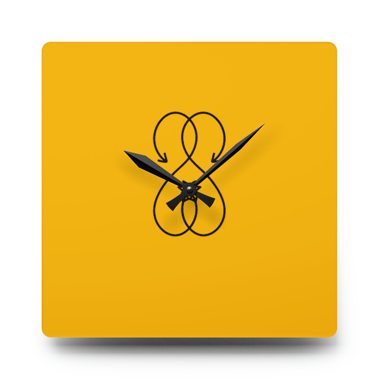 Sober Symphony - Acrylic Wall Clock