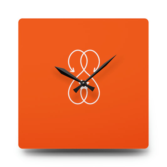 Sober Symphony - Acrylic Wall Clock