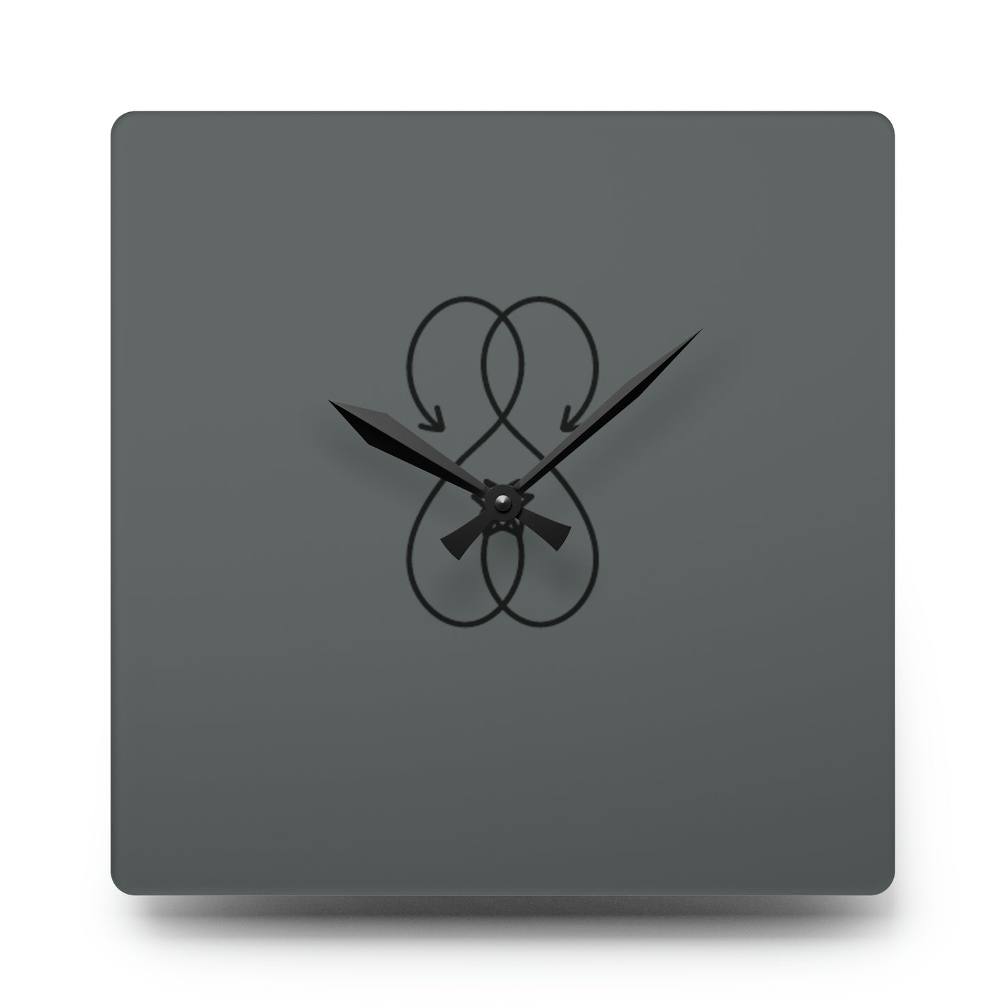 Sober Symphony - Acrylic Wall Clock